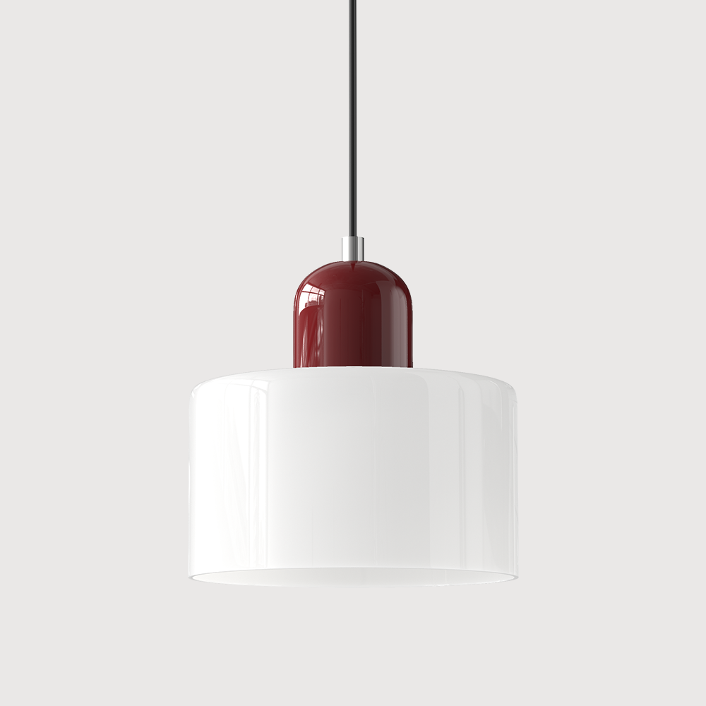 Bauhaus Glass E27 Pendant Light for Kitchen