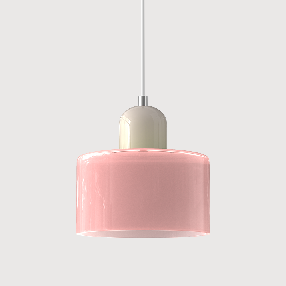 Bauhaus Glass E27 Pendant Light for Kitchen