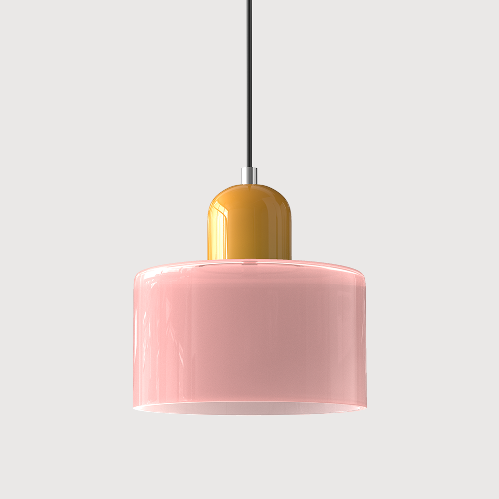 Bauhaus Glass E27 Pendant Light for Kitchen
