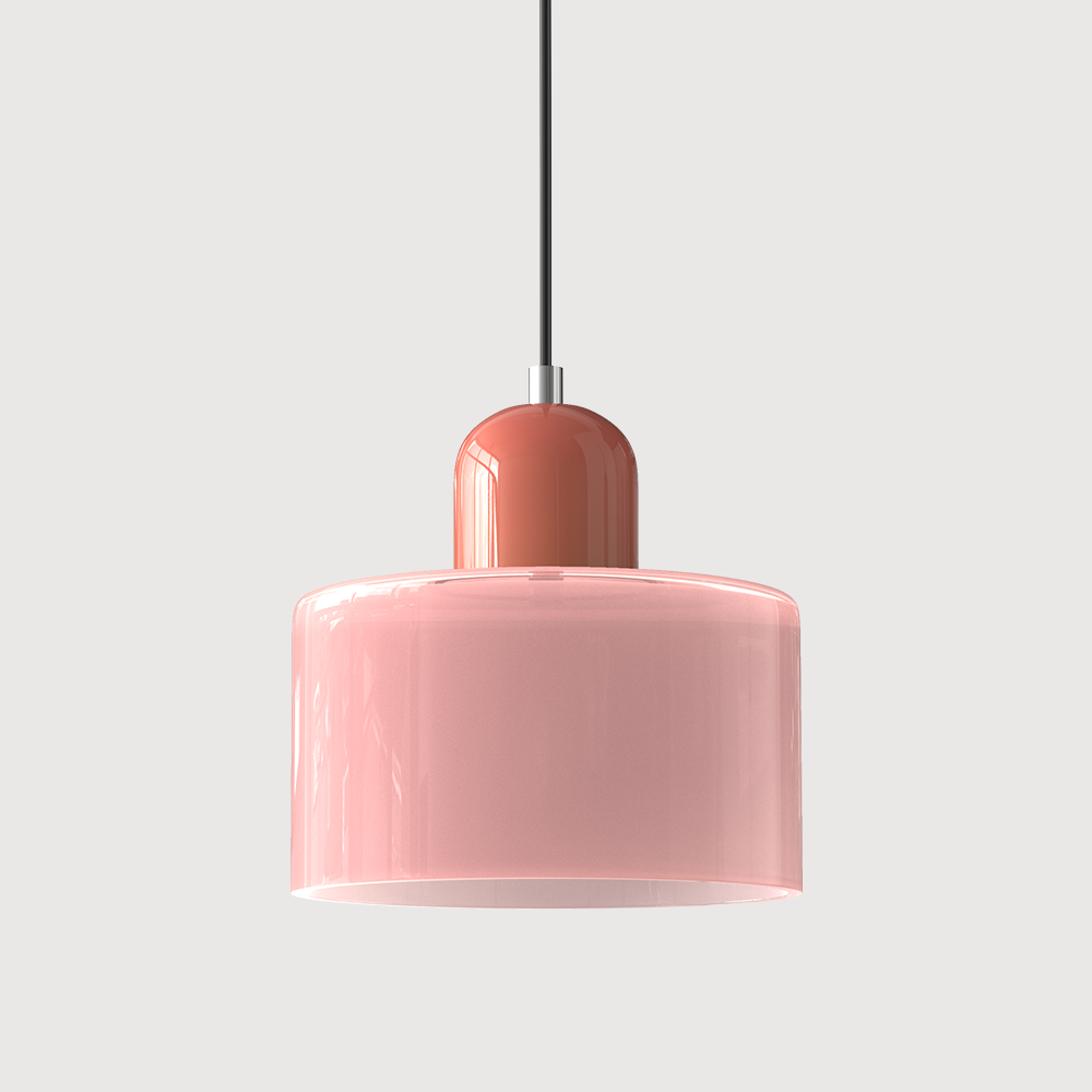 Bauhaus Glass E27 Pendant Light for Kitchen