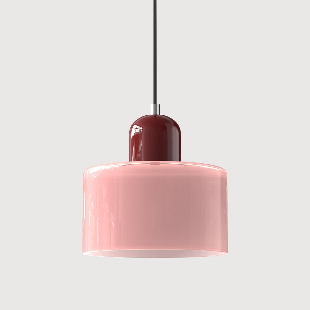 Bauhaus Glass E27 Pendant Light for Kitchen