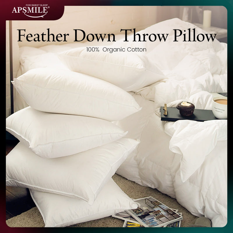Feather Down Throw Pillow