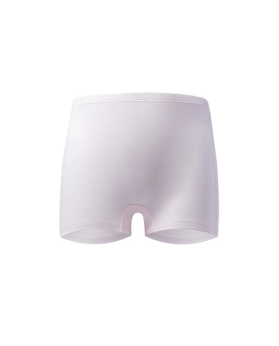 Aimer Kids Modal 2-Pack Bowknot Printed Mid-Rise Boyshorts For Girls