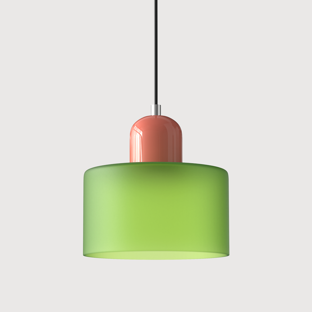 Bauhaus Glass E27 Pendant Light for Kitchen