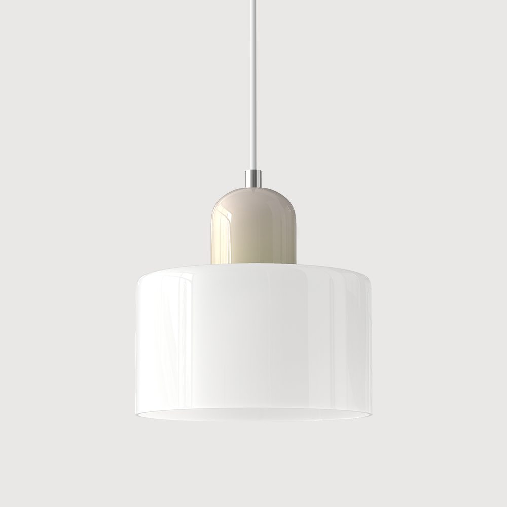 Bauhaus Glass E27 Pendant Light for Kitchen