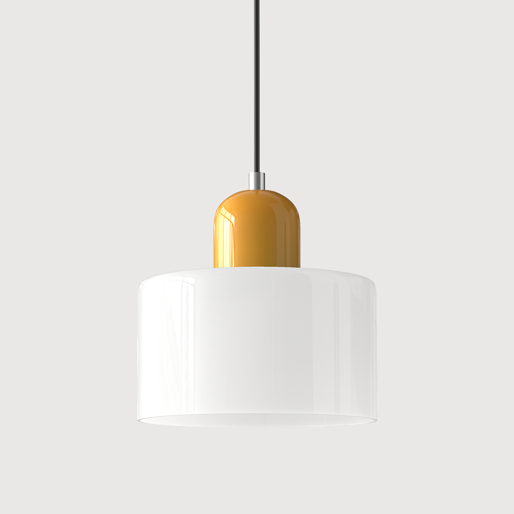 Bauhaus Glass E27 Pendant Light for Kitchen