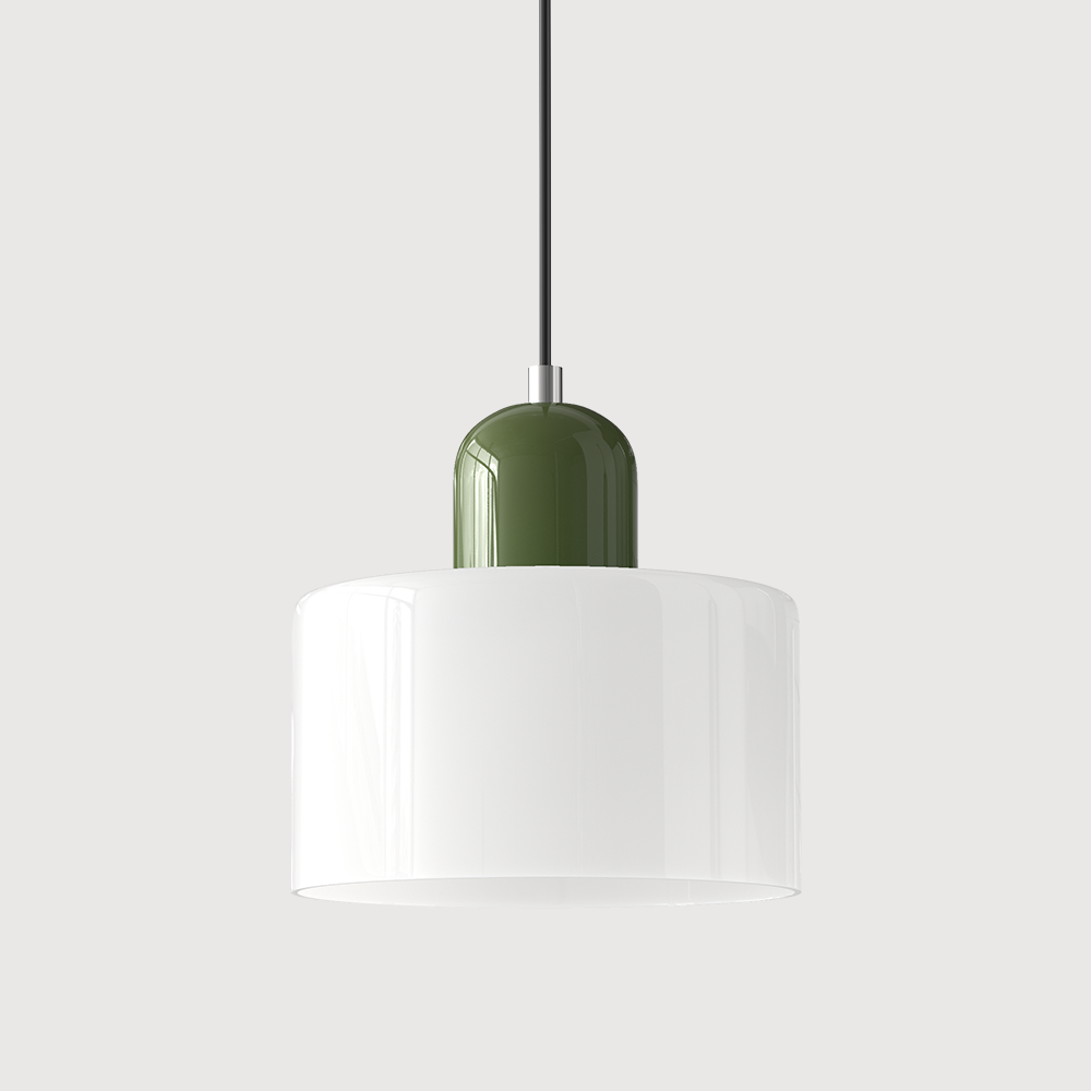 Bauhaus Glass E27 Pendant Light for Kitchen