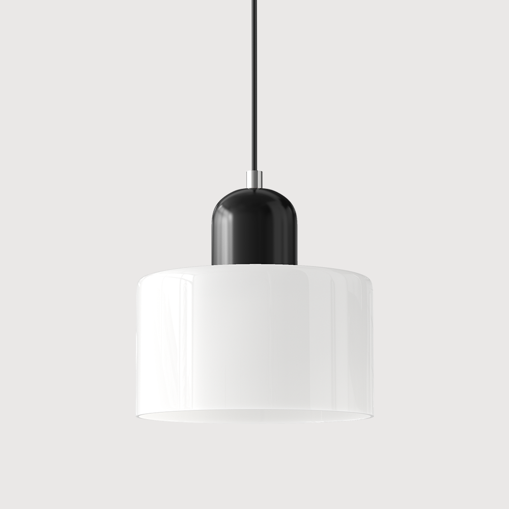 Bauhaus Glass E27 Pendant Light for Kitchen