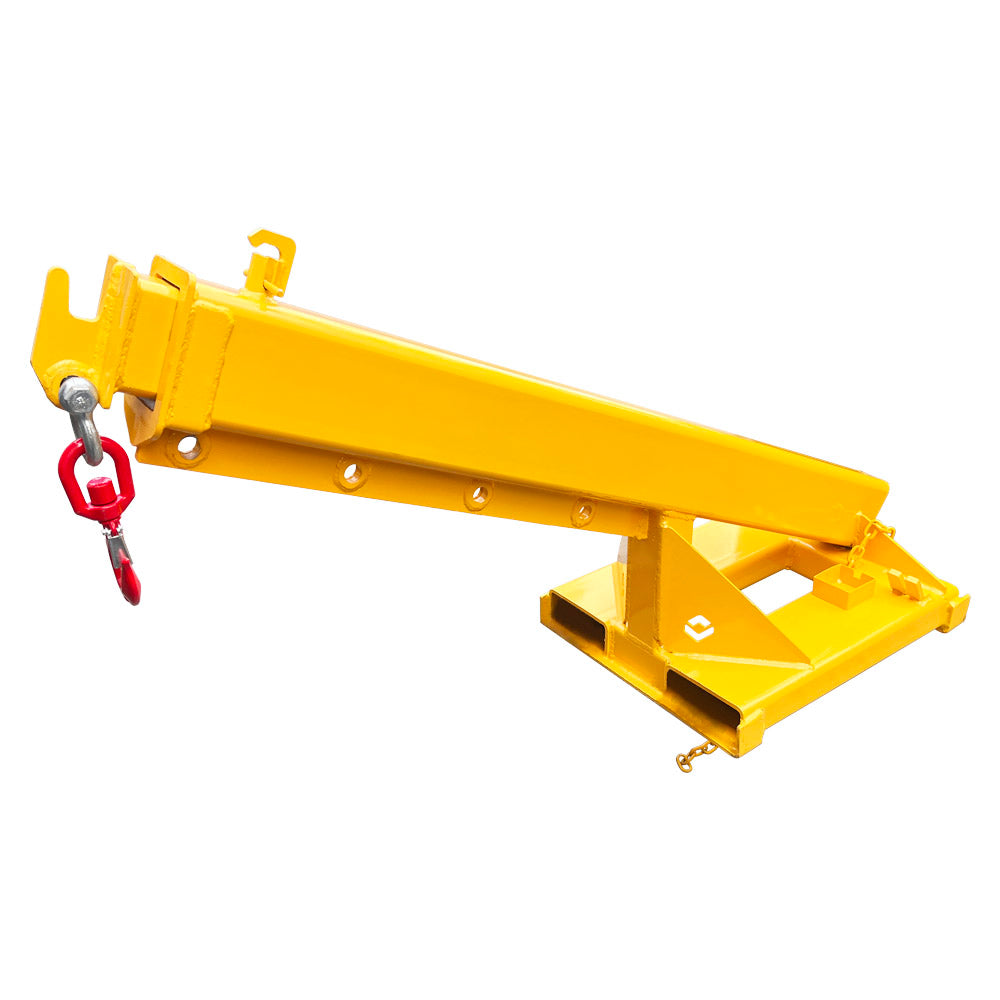 3T  Adjustable Mobile Crane Lifting Hoist Truss Jib Boom Hook
