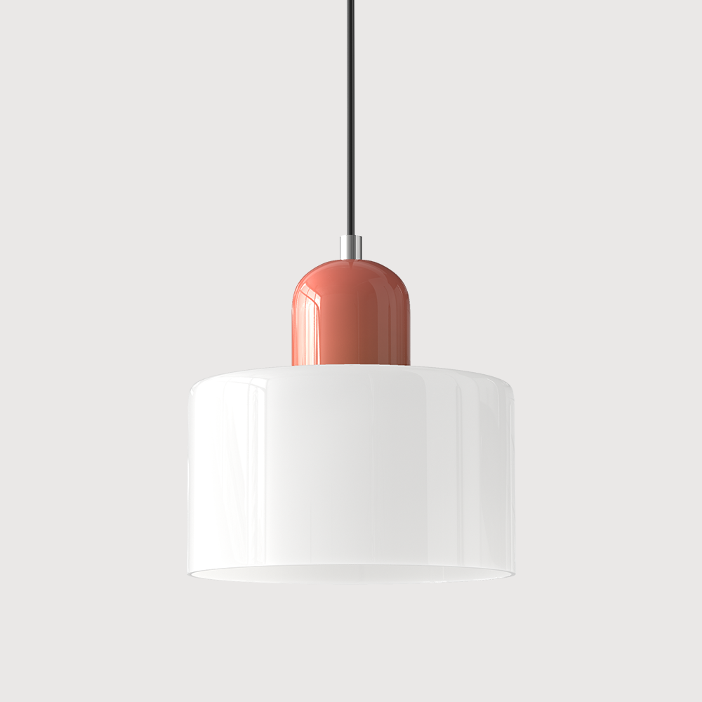 Bauhaus Glass E27 Pendant Light for Kitchen