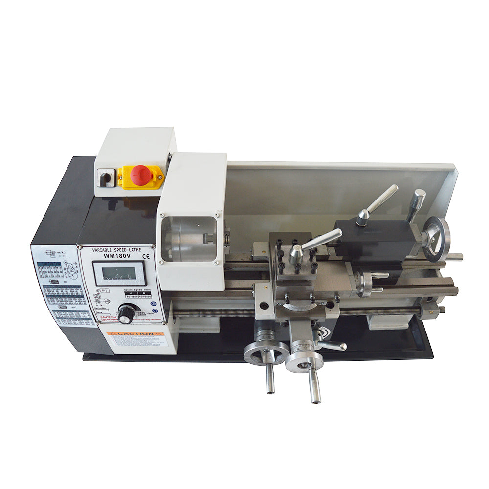 WM180V Precision Metal Bench Lathe 600W