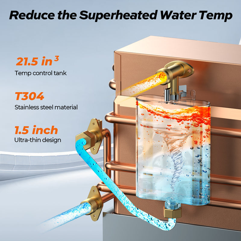 Fogatti InstaShower 8 Pro (Refurbished Unit)