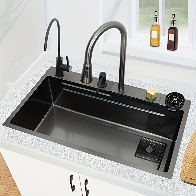 Luxury Stainless Steel Bathroom Sink- HMT24BR