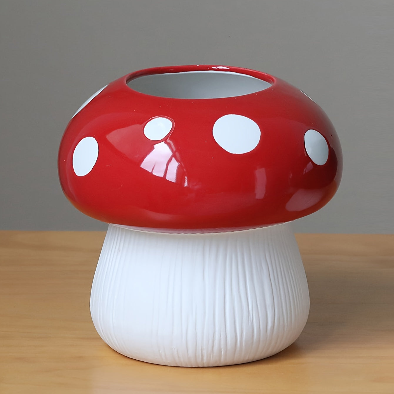 Modern Style Resin Mushroom Vase - F3BH
