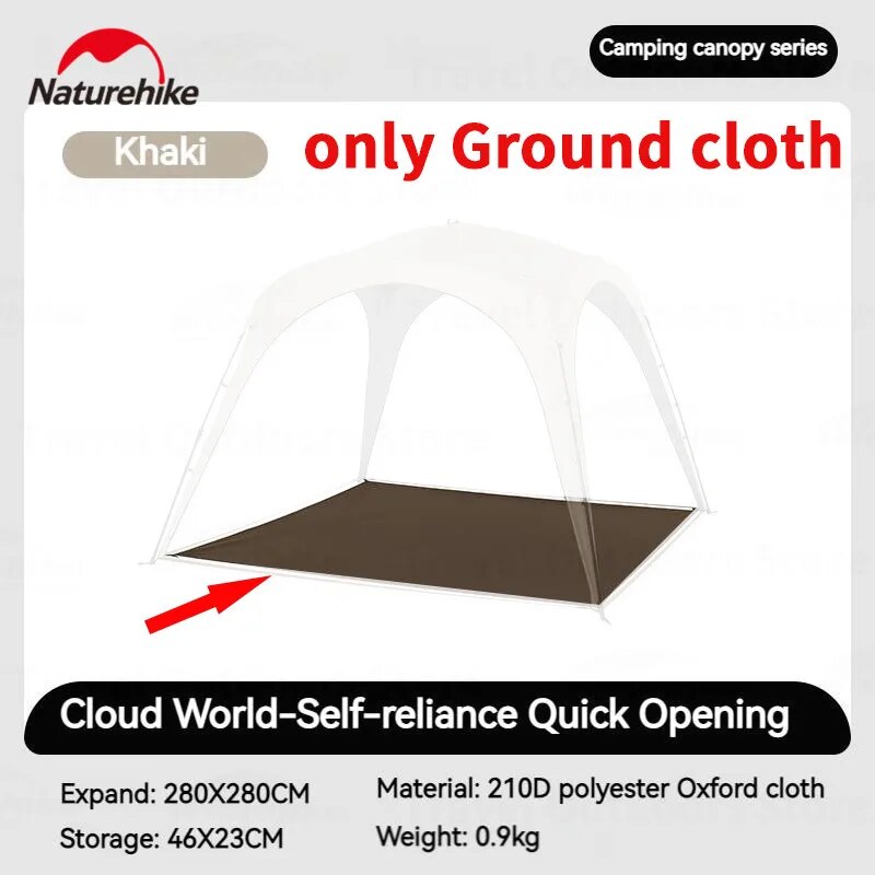 Naturehike CLOUD WORLD Series Modular Outdoor Camping Automatic Tent Canopy Multi-Functional Module Splicing Unlimited Connection Self Standing Fast
