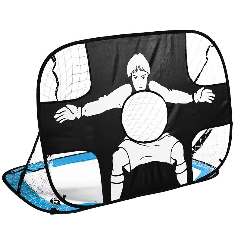 Portable 2-in-1 Folding Soccer Goal for Training & Matches TJR7B5D