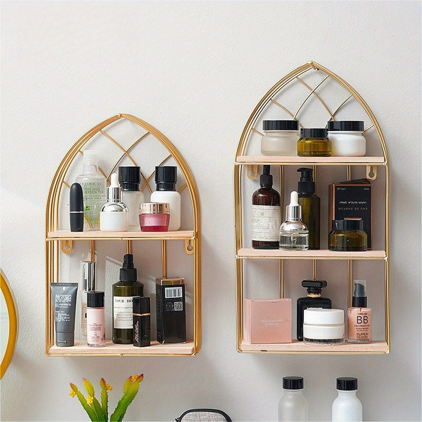 Golden Brooklyn Wall Shelf - IK0Y