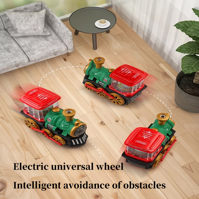 Green Light Music Spray Train, Electric Toy TJR6D8P