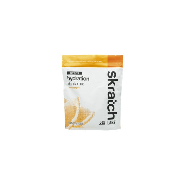SKRATCH HYDRATION SPORT DRINK MIX ORANGE 60 SERVING POUCH