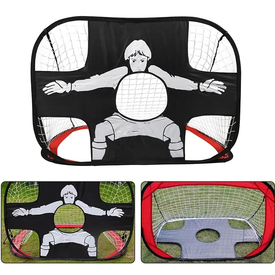 Portable 2-in-1 Folding Soccer Goal for Training & Matches TJR7B5D