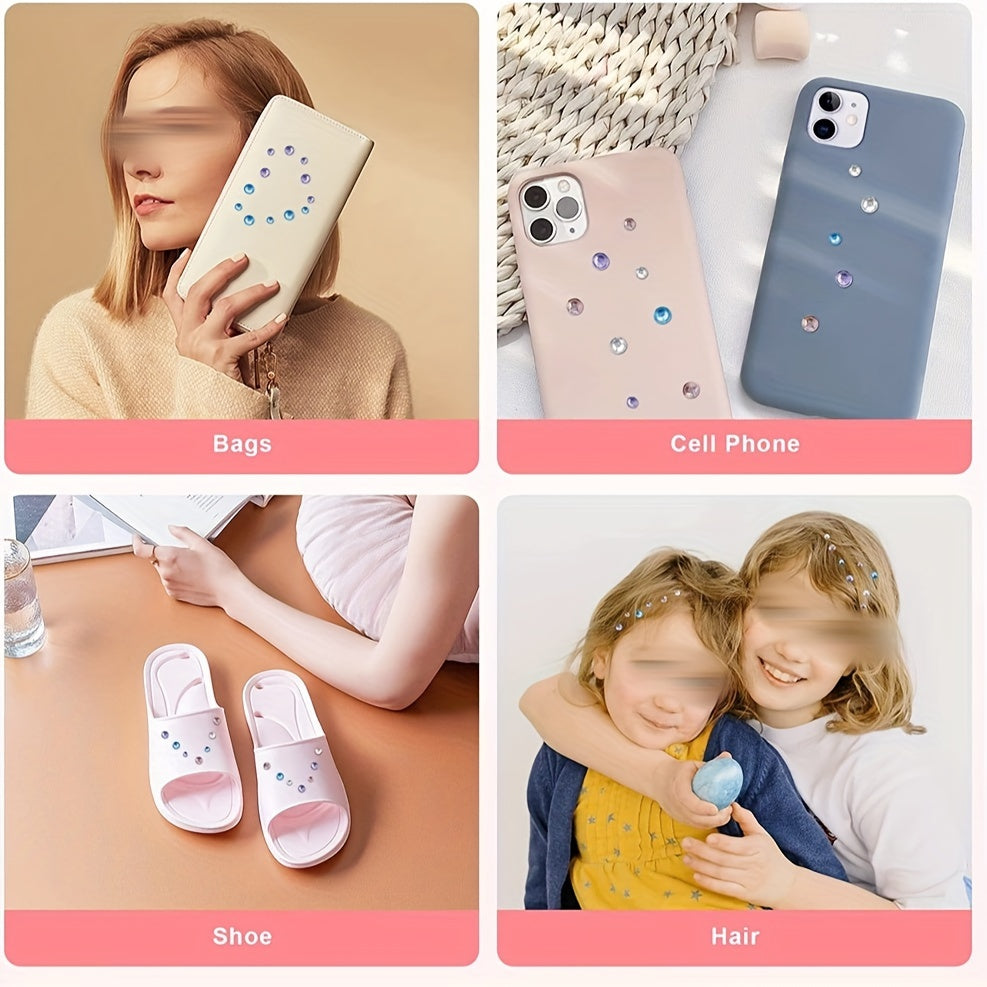 BlingingBlitz DIY Hair Accessory Drill Set for Bead Decoration TJR7N4K