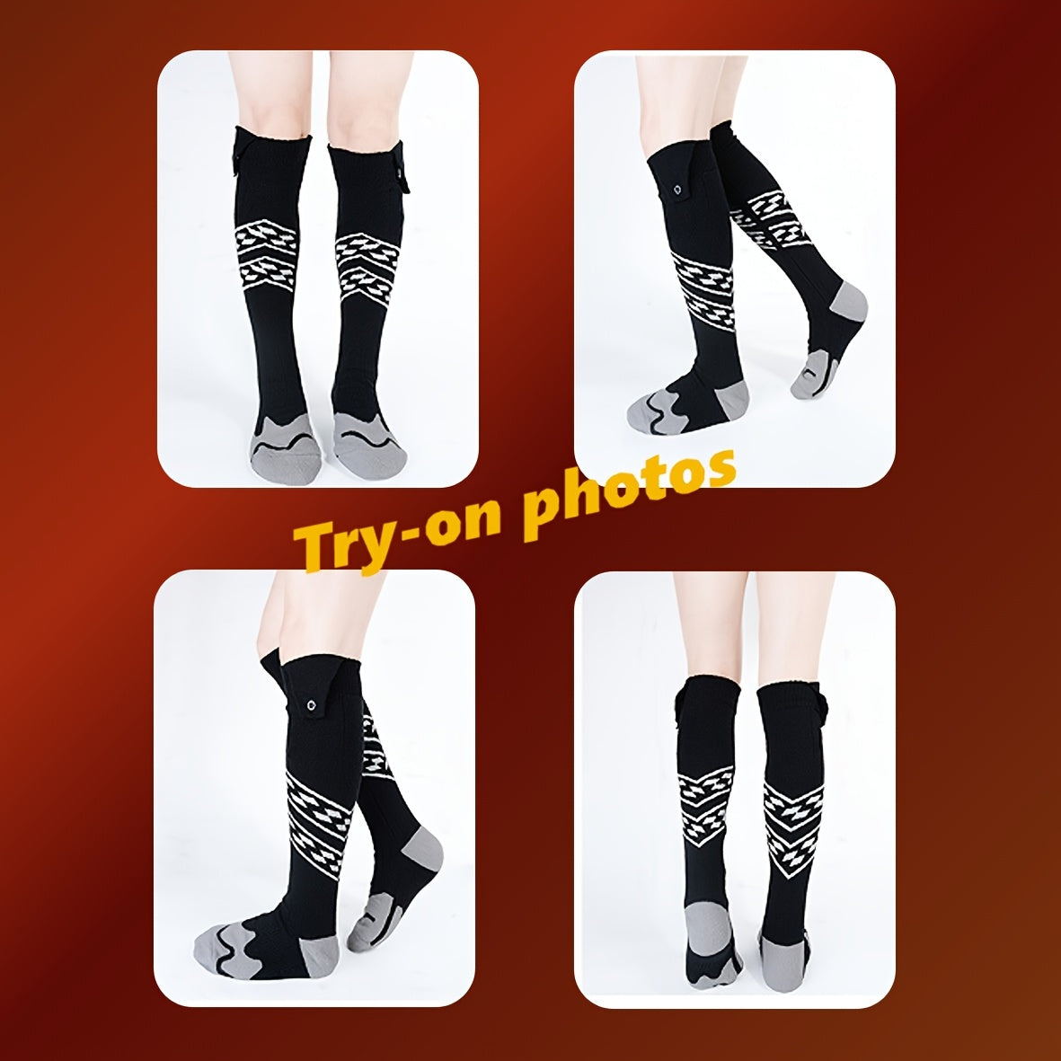 Rechargeable Heated Socks- HMT24HS