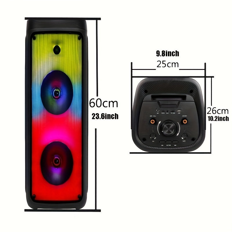 40W Portable Speaker with 360 Sound  Wireless Charging-ON9H