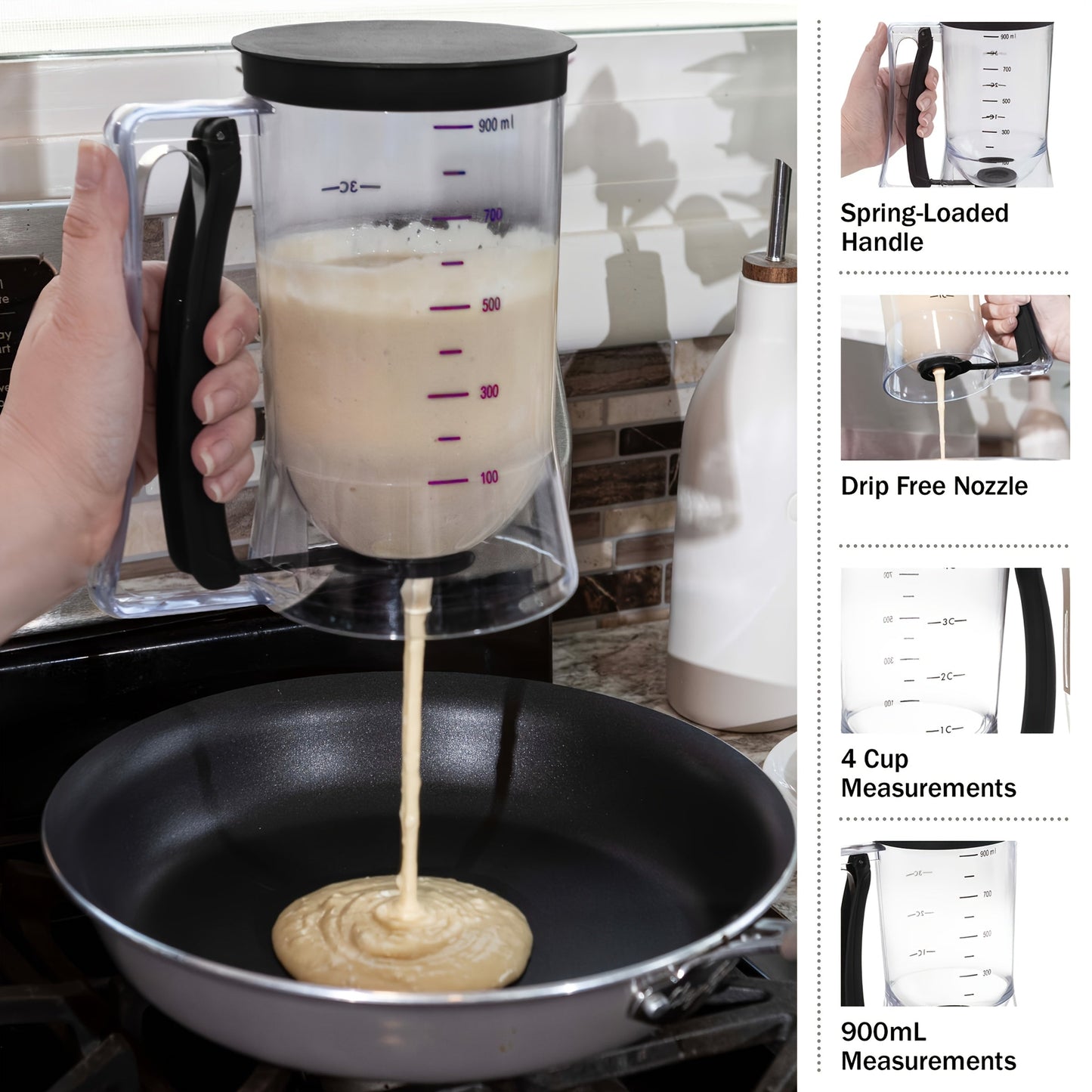 Pancake Batter Dispenser- HMT18PD