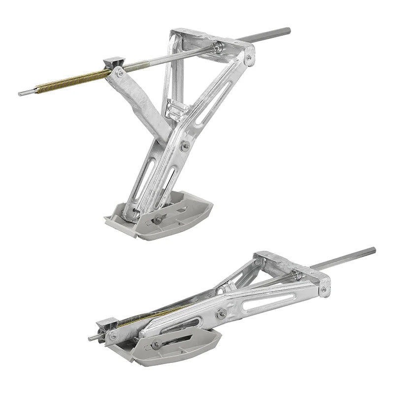 ProPlus Caravanhoeksteun 1000kg 605x280mm H:470mm incl. stabilisatievoet en verlengd uitdraaimechanisme