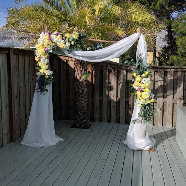 2 Post Tree Branch Arch