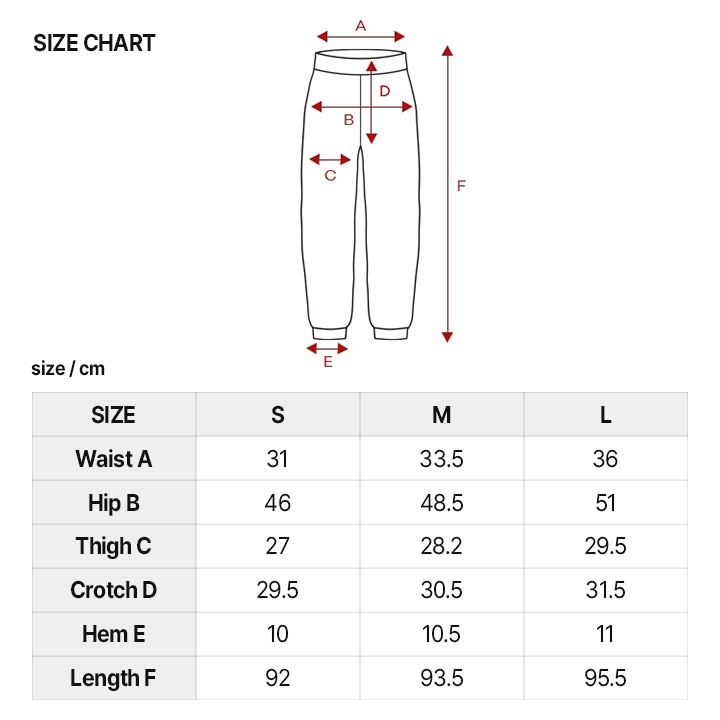 [Only New Member]Medium Feather In-Band Jogger Pants