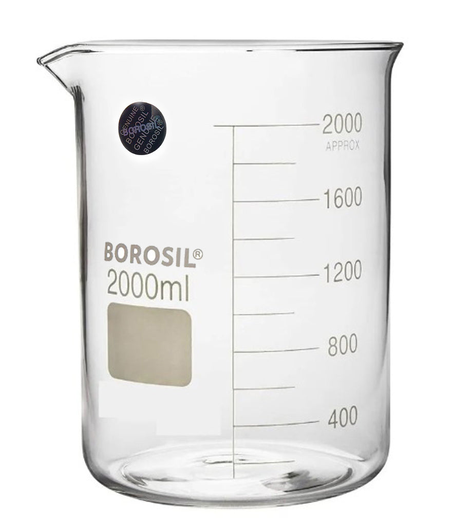 Beaker Glass Borosil
