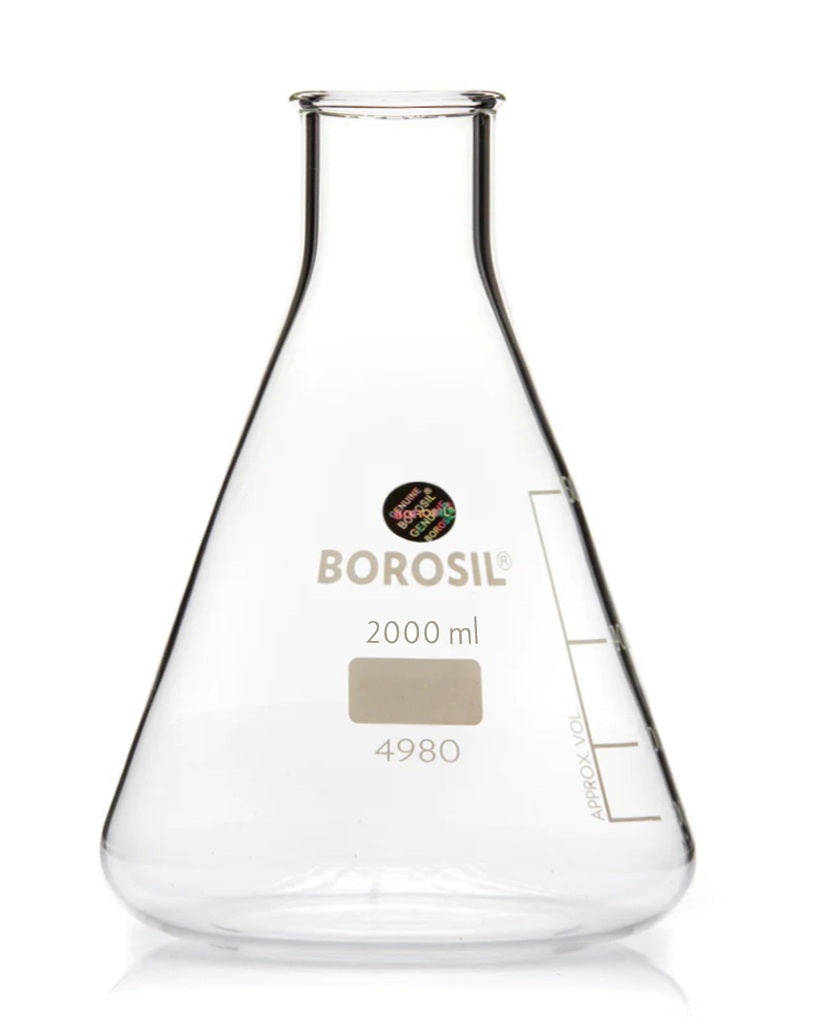 Conical Flask Glass Borosil