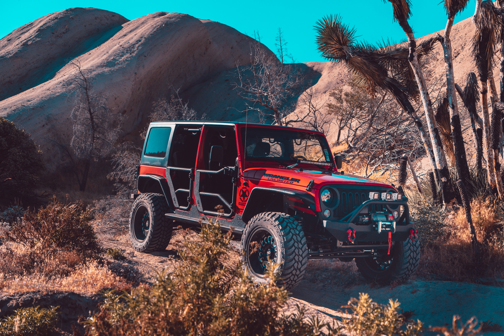 2007-2018 JEEP WRANGLER JK TUBE DOORS REAR, PAIR