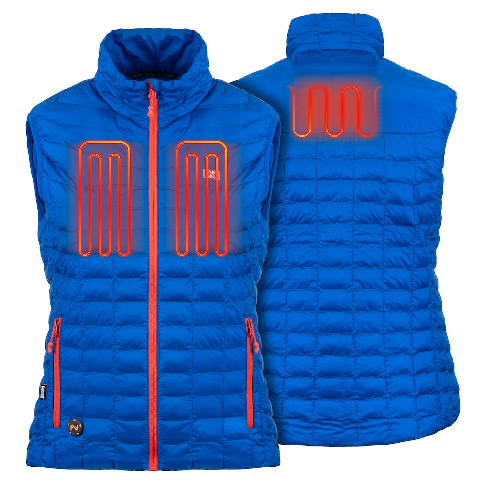 Backcountry Heated Vest Women's Buffalo Blue