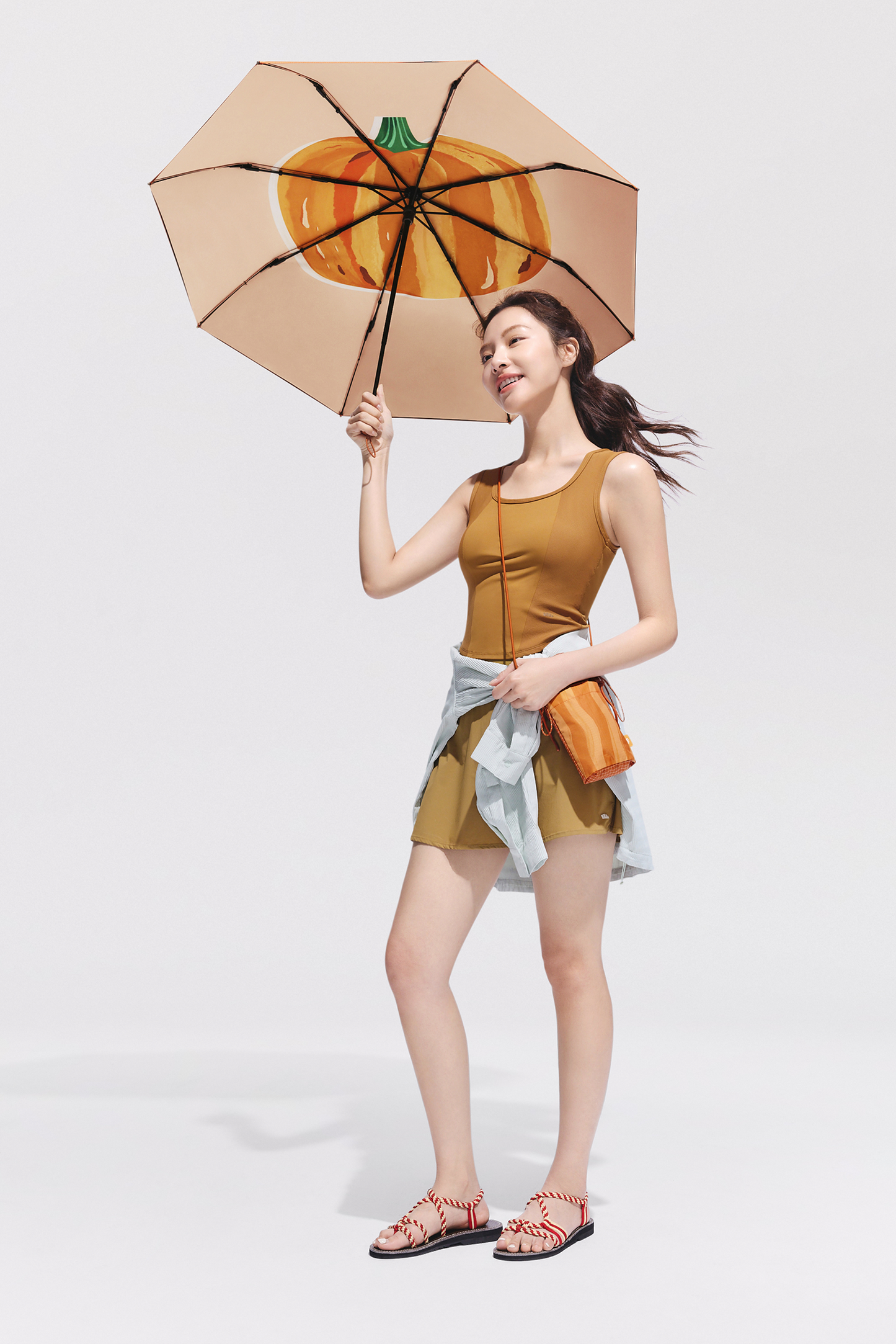 Three-Fold Blackout Sun Protection Umbrella BM397