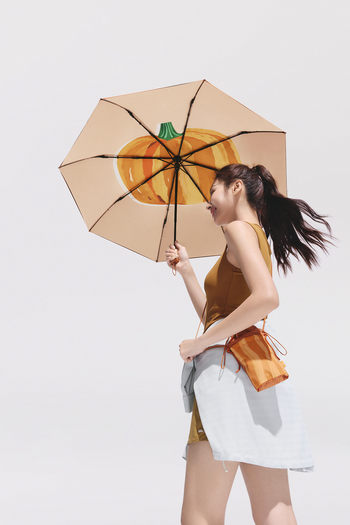 Three-Fold Blackout Sun Protection Umbrella BM397