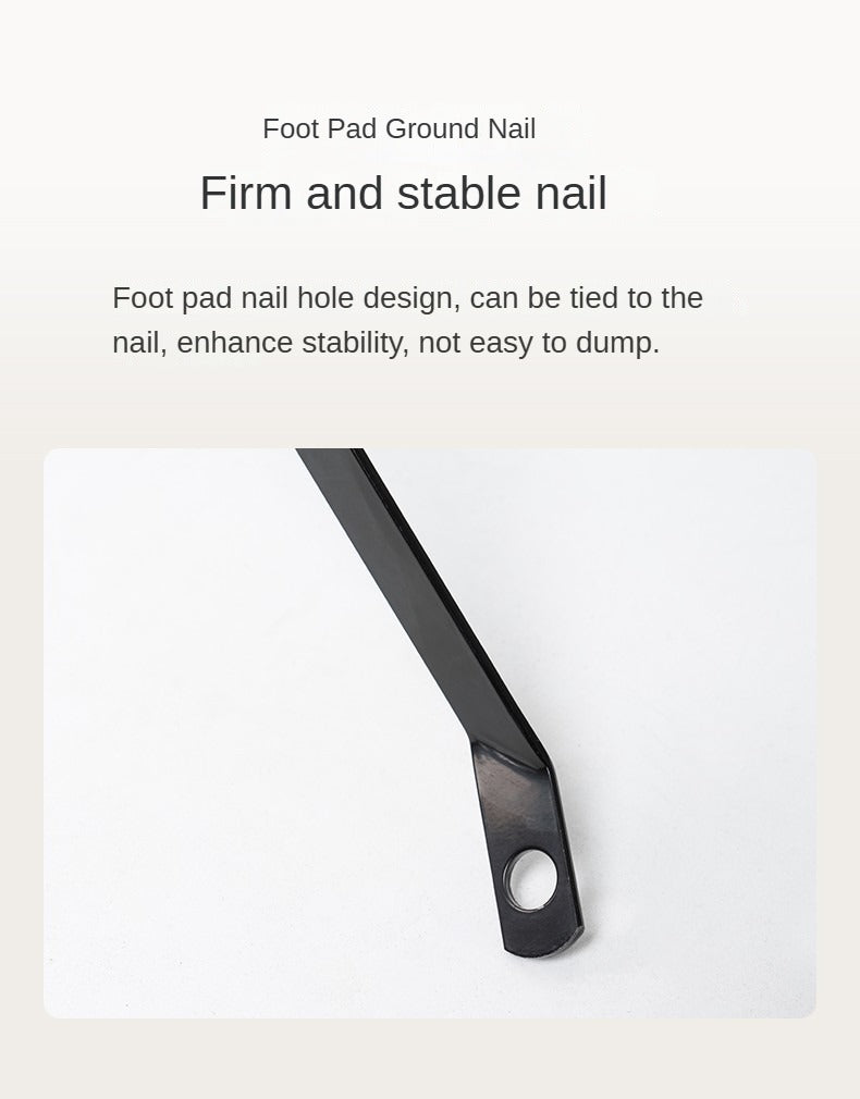 Mobi Garden Telescopic Light Stand Portable Retractable Lamp Holder Pole Tripod Stand 2.2m Stretchable Four Gear Telescopic Lantern Light Post Rack