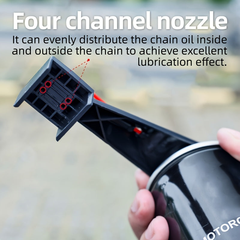 Motorcycle Chain Lube Mess-Free Applicator, Easy to Use TJR4D2K