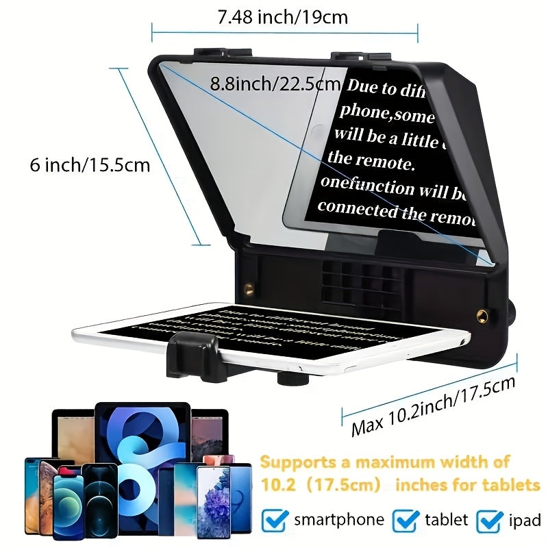 SZDLC A10 Portable Teleprompter- HMT20TS