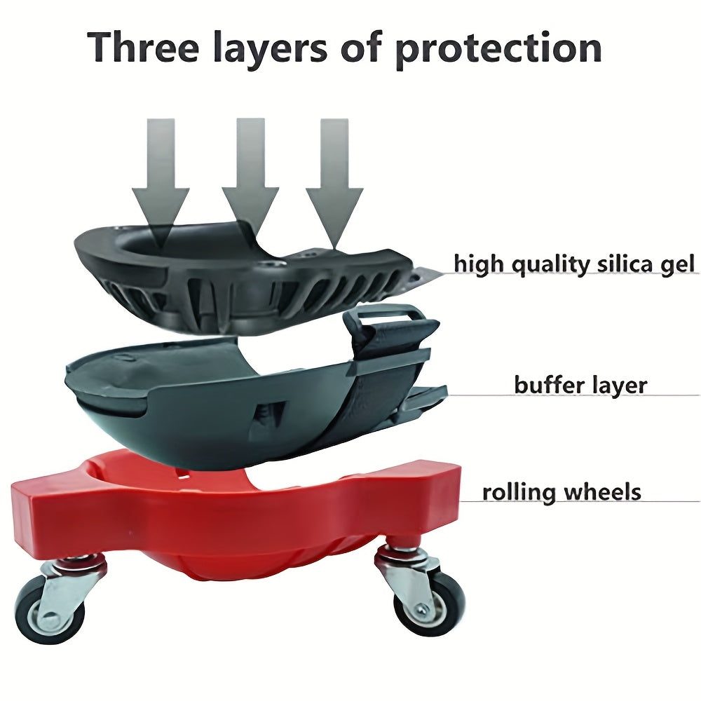 Multifunctional Sliding Knee Pad for Universal Wheel Movement TJR8N5J