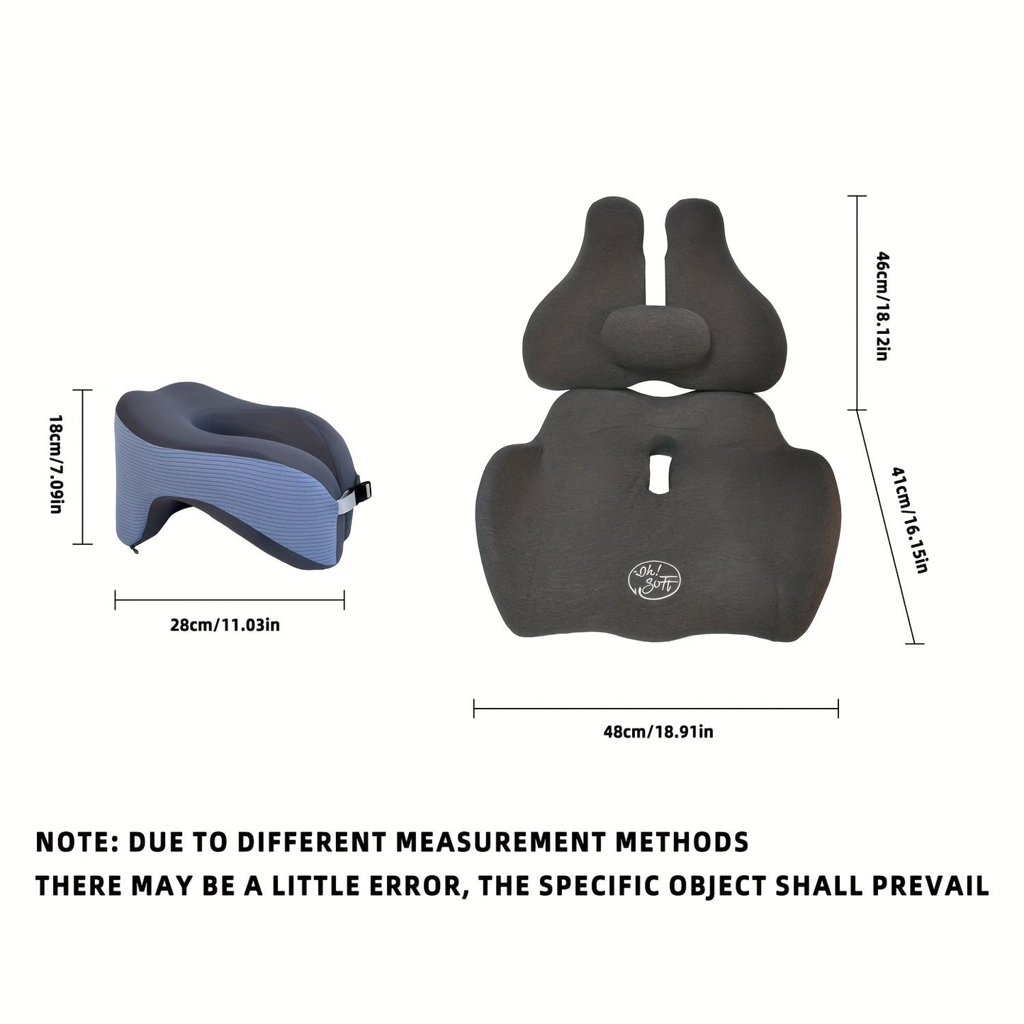 Ergonomic Lumbar Support Cushion- HMT20LS