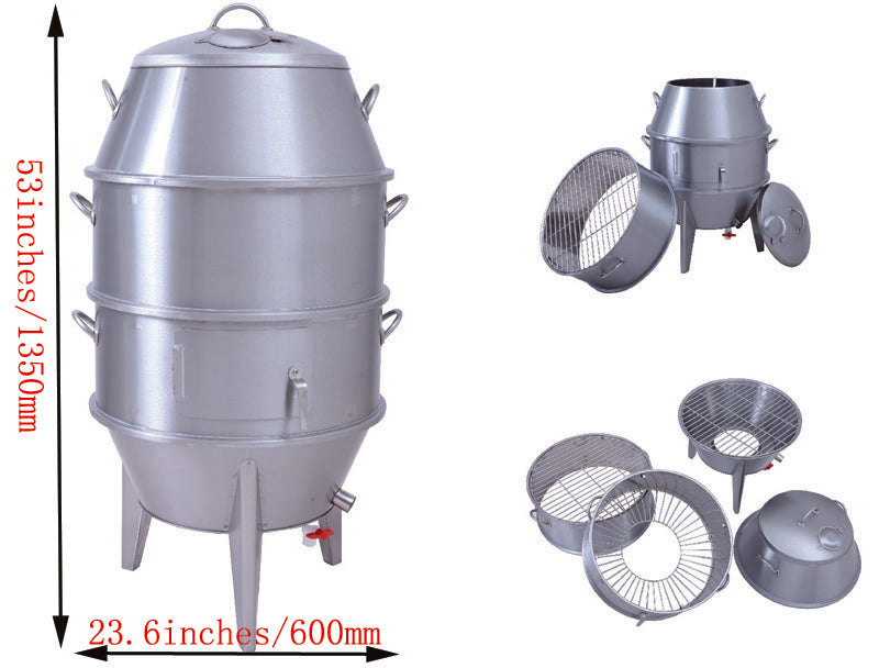 Charcoal Roast Duck Oven Barbecue Roaster