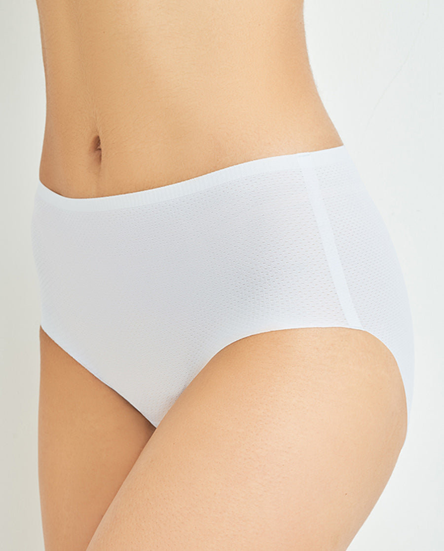 Aimer Skin-Kissed Seamless Mid-rise Boyshorts 3 Packs