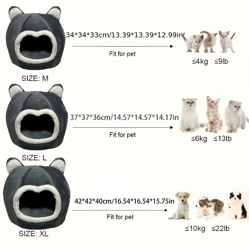Winter Warm Cat House- HMT24CH