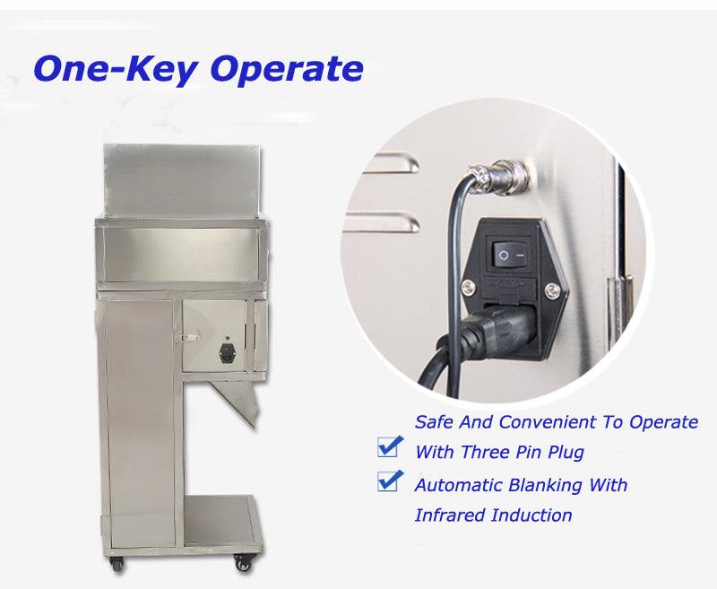 Big Autoweighing Powder Filling Machine 10-1200g