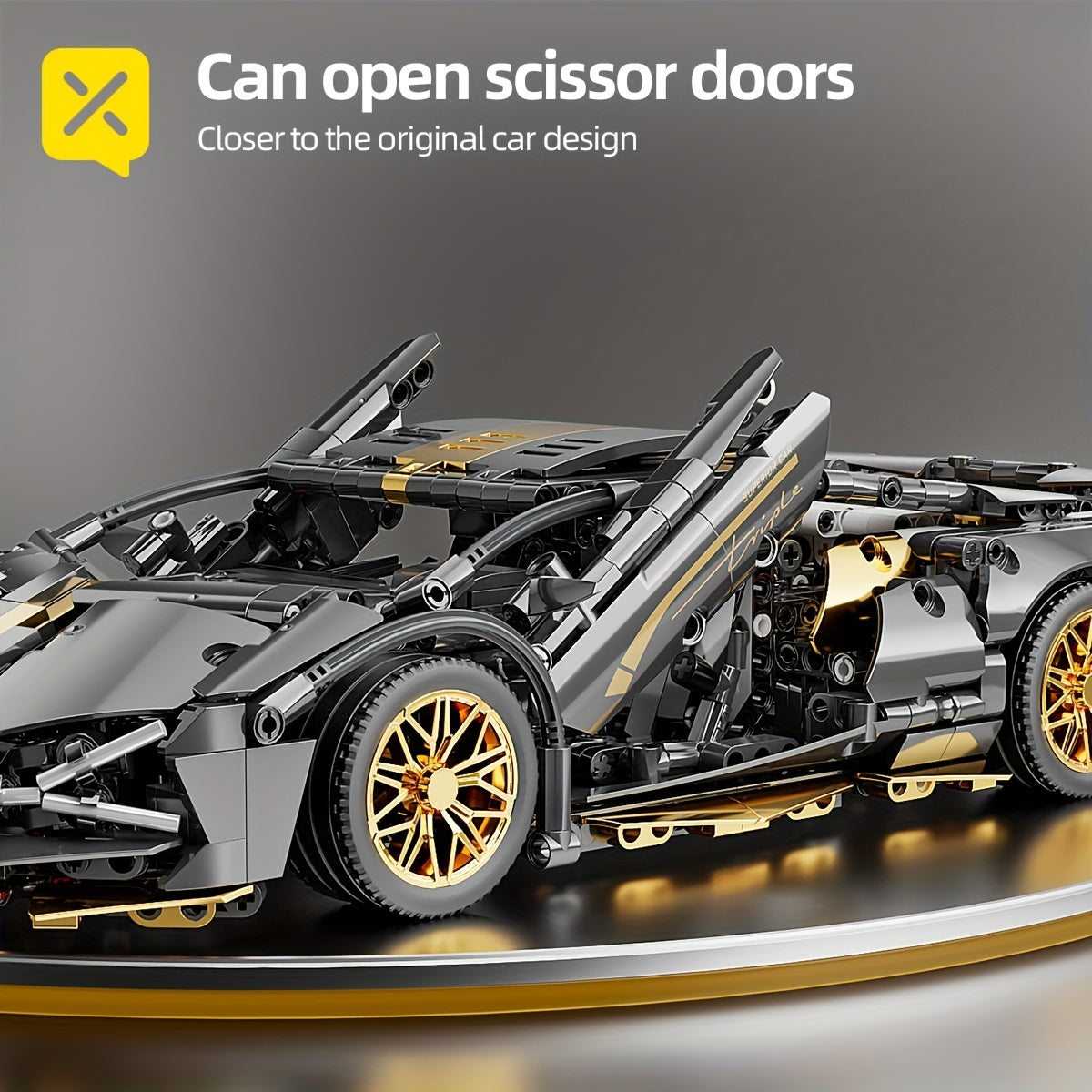 BRZXPROE Building Block Car