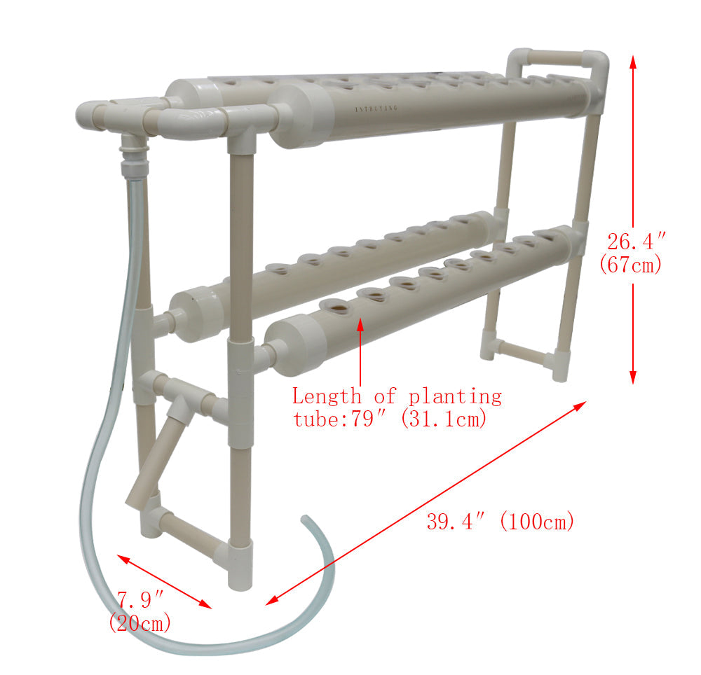 Hydroponic 36 Plant Site Grow Kit