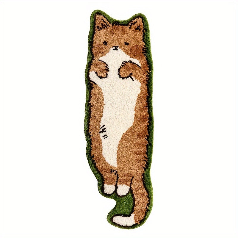 Cartoon Cat Shaped Area Rug - V3NJ