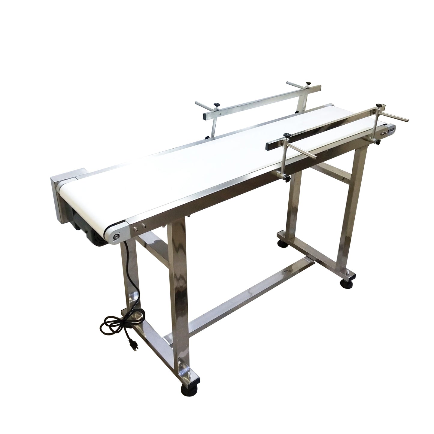 110V 1.35m PVC Conveyor Double Guardrail 30cm